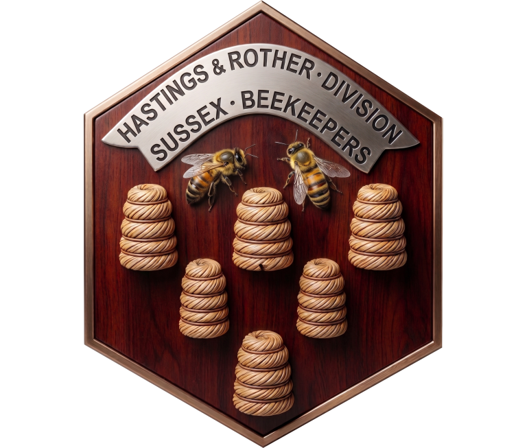 Hastings and Rother Beekeepers' Association badge